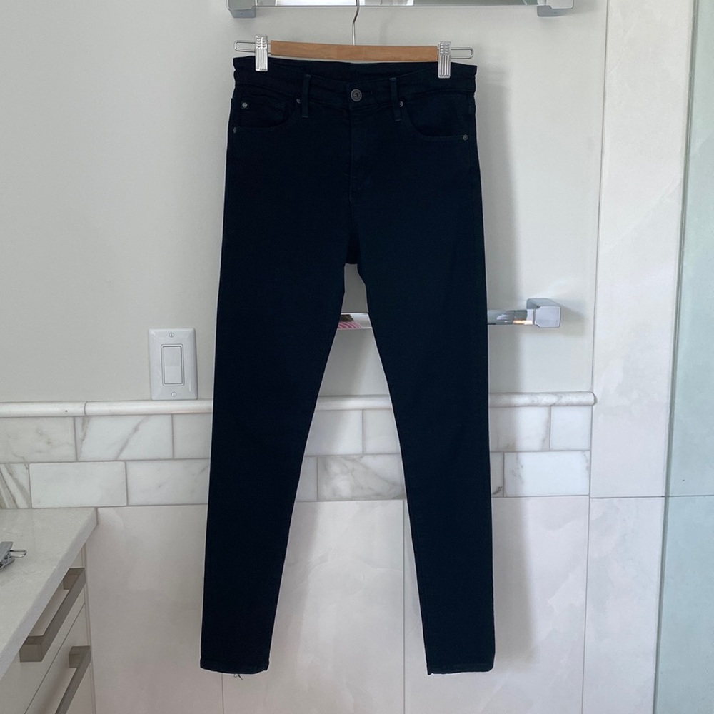 Excellent used condition Adriano Goldschmied Farrah Skinny Jeans Black Size 26